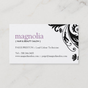 Beauty Salon Visitekaartjes