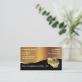 Beauty Salon Visitekaartjes (Staand voorkant)