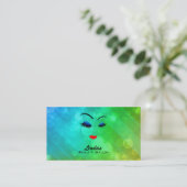 Beauty Salon Visitekaartjes (Staand voorkant)