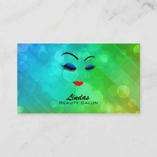 Beauty Salon Visitekaartjes (Voorkant)