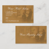 Beauty Salon  Visitekaartjes (Voorkant / Achterkant)