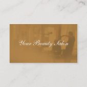 Beauty Salon  Visitekaartjes (Achterkant)