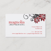 Beauty Salon Visitekaartjes (Achterkant)