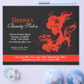 Beauty Salon (vuursteen) Flyer (Enkel)