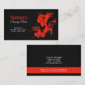 Beauty Salon (vuursteen) Visitekaartje (Voorkant / Achterkant)