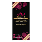 Beauty Salon Zakelijke producten en diensten Reclamekaart (Achterkant)