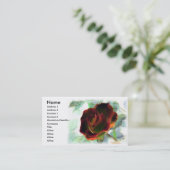 Beauty scène visitekaartje (Staand voorkant)