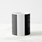 Beauty self love poem koffiethee mok keramisch zwa (Center)