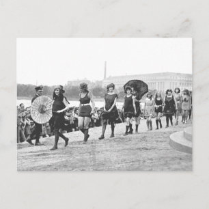 Beauty Show Glamor Girls 1922 Briefkaart