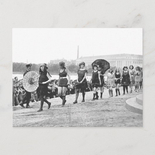 Beauty Show Glamor Girls  1922 Briefkaart (Voorkant)