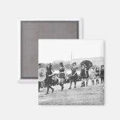 Beauty Show Glamor Girls  1922 Magneet (Voorkant / Achterkant)