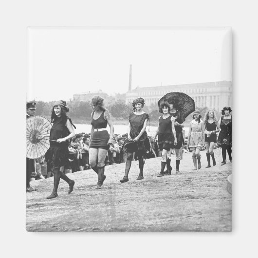 Beauty Show Glamor Girls  1922 Magneet (Voorkant)