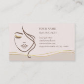 Beauty Skin Care Loyalty Card (Achterkant)