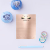 Beauty Skinny Lashes Makeup Stylist Eyebrows Flyer (Enkel)