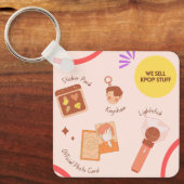 "Beauty"-Sleutelhanger Sleutelhanger (Voorkant)