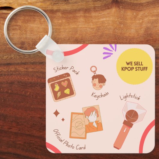 "Beauty"-Sleutelhanger Sleutelhanger (Voorkant)