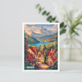 Beauty Slovenië Beroemde Reisplaats Briefkaart (Staand voorkant)