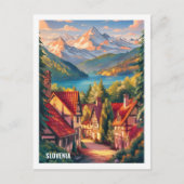 Beauty Slovenië Beroemde Reisplaats Briefkaart (Voorkant)
