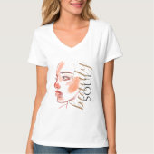 Beauty Soul Waterverf T-shirt (Voorkant)