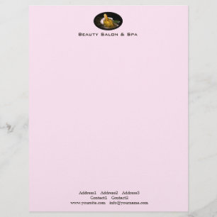Beauty Spa 1 - Letterhead Gepersonaliseerd Briefhoofd