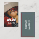 Beauty Spa Business Card Visitekaartje (Voorkant / Achterkant)