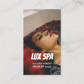 Beauty Spa Business Card Visitekaartje