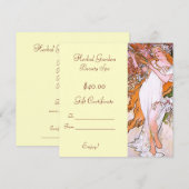 Beauty Spa Cadeaubonnen (Voorkant / Achterkant)