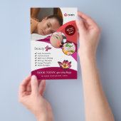 Beauty Spa Custom Flyer (Hand)