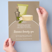 Beauty spa salon flyer (Hand)