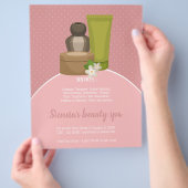 Beauty spa salon flyer (Hand)