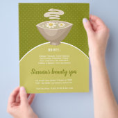 Beauty spa salon flyer (Hand)