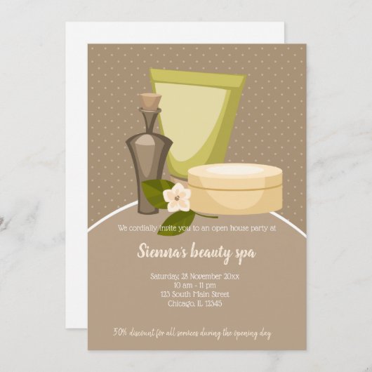 Beauty Spa Salon Kaart (Voorkant / Achterkant)