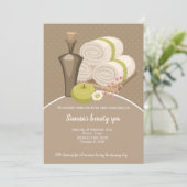 Beauty Spa Salon Kaart (Staand voorkant)