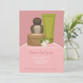 Beauty Spa Salon Kaart (Staand voorkant)