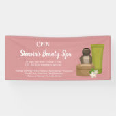 Beauty spa salon spandoek (Horizontaal)