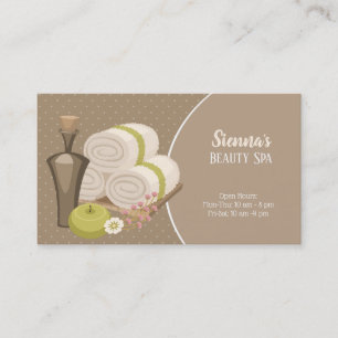 Beauty Spa Salon Visitekaartje