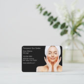 Beauty Spa Salon Visitekaartjes (Staand voorkant)