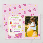 Beauty Spa Verjaardagsfeest Relax Pamper Gezicht F Kaart (Voorkant / Achterkant)