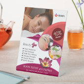 Beauty Spa voetstuk teken Reclamebord Met Voetstuk (Insitu)