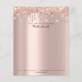 Beauty Sparkly Lashes Makeup Stylist Event Planner Flyer (Voorkant)