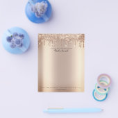 Beauty Sparkly Lashes Makeup Stylist Event Planner Flyer (Enkel)