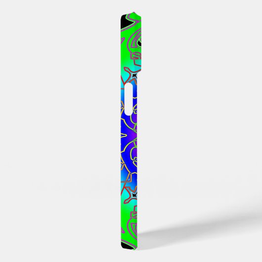 Beauty Spectra Glyph Case-Mate iPhone Case (Achterkant / Rechts)