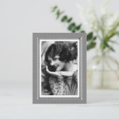 Beauty - Starlet - in zwart-wit Briefkaart (Staand voorkant)