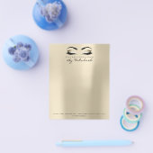 Beauty Studio Lashes Makeup Stylist Champaigne Flyer (Enkel)