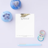 Beauty Studio Lashes Makeup Stylist Gold White Flyer (Enkel)