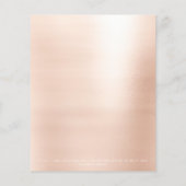 Beauty Studio Lips Kiss Make-up Stylist Artiest Flyer (Achterkant)