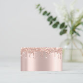 Beauty Studio Spa Lash Roos Gold Drivers Haar Visitekaartje (Staand voorkant)