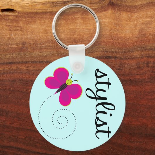 Beauty Stylist Sleutelhanger (Voorkant)