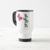 Beauty Stylist Travel Mug Reisbeker (Voorkant links)