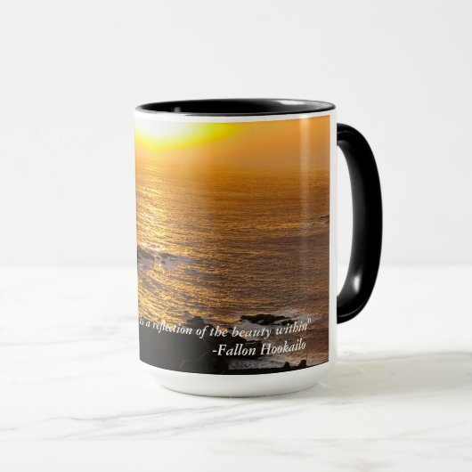 Beauty Sunset Mok (Voorkant rechts)